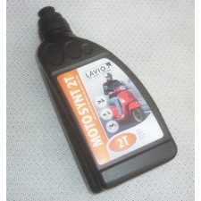 OLEJ - LAVIO SYNT 2T (DO BENZÍNU) - 1L  -- (OLEJ DOPORUČENÝ JAWA MOTO PO ZÁBĚHU)